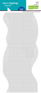 Slimline Hillside Stencils LF2536 Lawn Fawn
