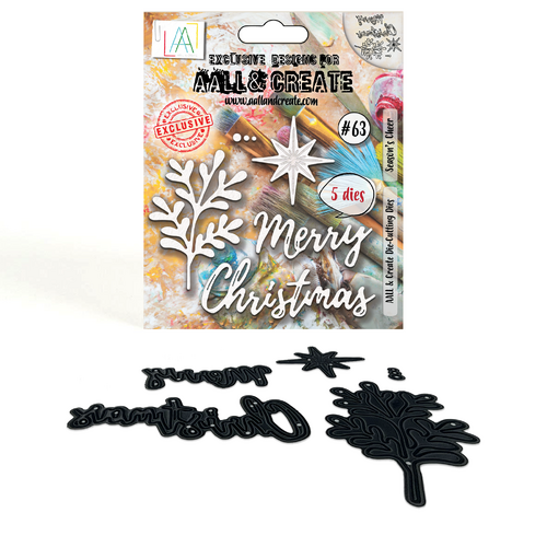Season’s Cheer Etched Dies Aall & Create #63