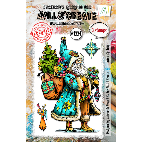 Sack of Joy Clear Stamp Set Aall and Create #1224