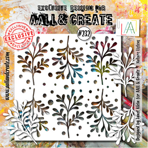 Nature Listens 6x6 Stencil AALL & Create #232
