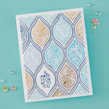 Load image into Gallery viewer, Teardrop Mosaic BetterPress Society &amp; Glimmer Plate Spellbinders BPS-030