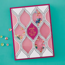 Load image into Gallery viewer, Teardrop Mosaic BetterPress Society &amp; Glimmer Plate Spellbinders BPS-030