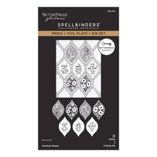Load image into Gallery viewer, Teardrop Mosaic BetterPress Society &amp; Glimmer Plate Spellbinders BPS-030