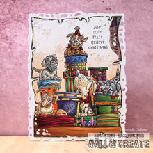 Load image into Gallery viewer, Pawsome Bonanza 4x6 Clear Stamp Set Aall &amp; Create #1212