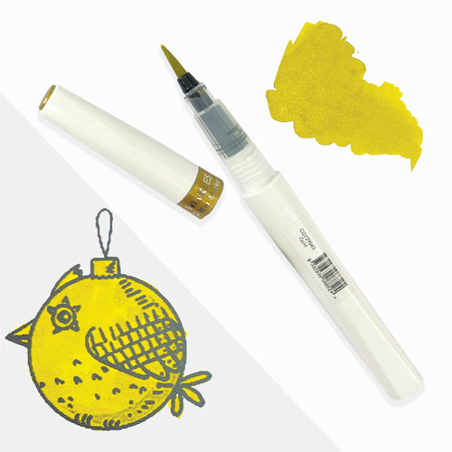 Light Gold Winkles Glitter Marker