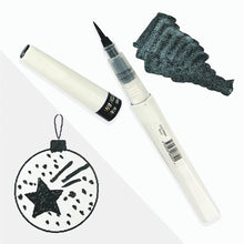 Load image into Gallery viewer, Black Winkles Glitter Marker CO729041