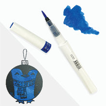 Load image into Gallery viewer, Deep Blue Winkles Glitter Marker CO729038