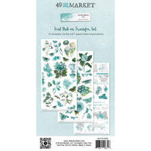 Load image into Gallery viewer, Teal - Rub-on Transfer Set 49 &amp; Market TCS-26306