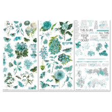Load image into Gallery viewer, Teal - Rub-on Transfer Set 49 &amp; Market TCS-26306