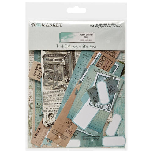 Teal - Ephemera Stackers 49 & Market TCS-26337