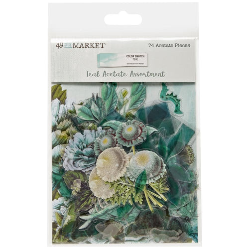 Teal - Acetate Assortment 49 & Market TCS-26344
