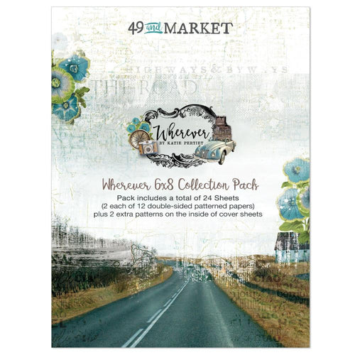 Wherever-  6x8 Paper Pack 49 & Market WHE-25835