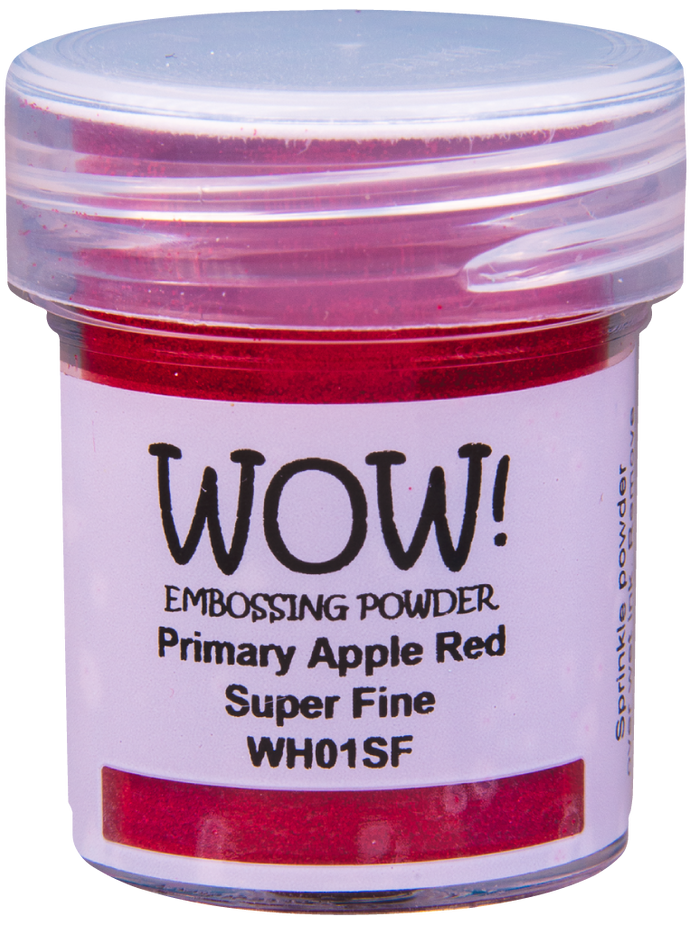 Primary Apple Red Wow Super Fine Embossing Powder WH01SF(T)