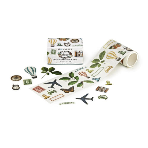 Wherever - Washi Tape Stickers 49 & Market WHE-26160
