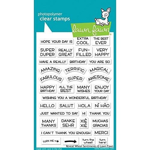 Reveal Wheel Sentiments LF1701 Lawn Fawn