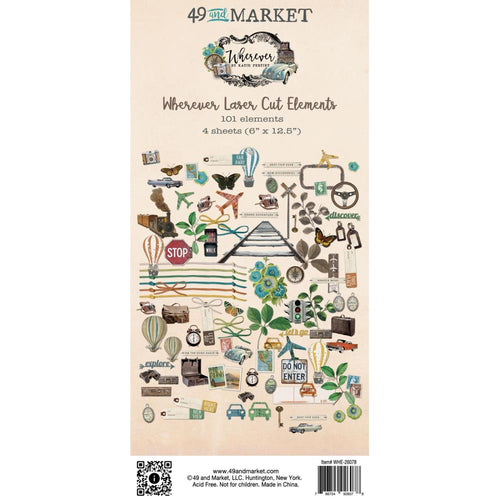 Wherever - Laser Cut Elements 49 & Market WHE26078