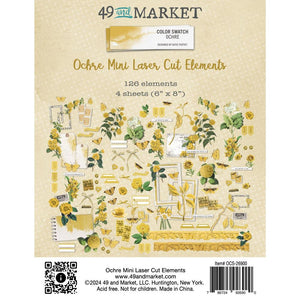 Ochre - Mini Laser Cut Elements 49 & Market OCS-26900