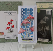 Load image into Gallery viewer, Fairy Pedestals Layering Stencils Lisa Horton LHCAS039