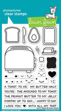 Load image into Gallery viewer, Let’s Toast Stamp Set LF1820 Lawn Fawn