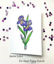 Load image into Gallery viewer, Iris Stamp Sweet Poppy SPSTMP_iris