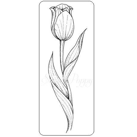 Tulip Stamp Sweet Poppy SPSTMP_tulip