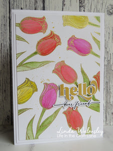 Tulip Stamp Sweet Poppy SPSTMP_tulip