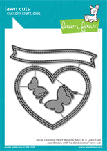 Load image into Gallery viewer, Ta Da! Diorama! Heart Window Add-on Dies