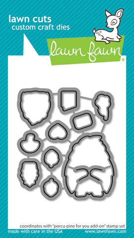 Porcu-pine for You Add-On Dies LF3302 Lawn Fawn