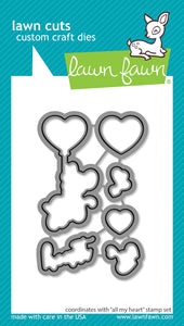 All My Heart Dies LF3309 Lawn Fawn
