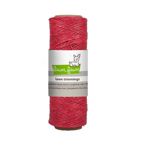 Red Hemp Twine Lawn Fawn LF3458
