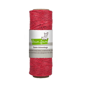 Red Hemp Twine Lawn Fawn LF3458
