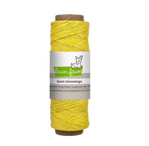 Yellow Hemp Twine Lawn Fawn LF3460