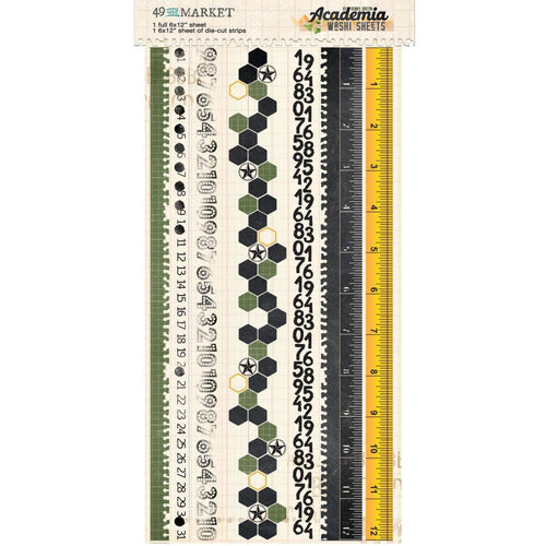 Academia - Washi Tape Pack 49 & Market AC28195