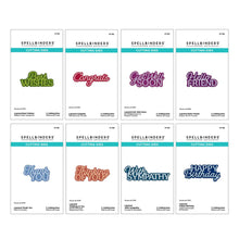 Load image into Gallery viewer, I WANT IT ALL Essentially Yours Sentiment Bundle Spellbinders BD-1041