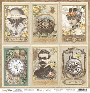 House of Science 12x12” Paper ScrapBoys HOSC-05