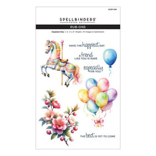 Load image into Gallery viewer, Happiest Day Rub Ons Spellbinders SCSR-009