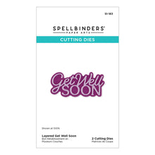 Load image into Gallery viewer, Get Well Soon Layered Dies Spellbinders S1-183