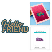 Load image into Gallery viewer, Hello Friend Layered Dies Spellbinders S1-184