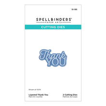 Load image into Gallery viewer, Thank You Layered Dies Spellbinders S1-185