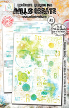 Load image into Gallery viewer, Greeny Meanies #3 Rub-on Sheets 2x A5 Aall &amp; Create