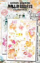 Load image into Gallery viewer, Acid Blends #5 Rub-on Sheets 2x A5 Sheets Aall &amp; Create