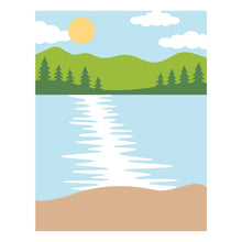Load image into Gallery viewer, Lakeside Memories Stencil Spellbinders STN-121
