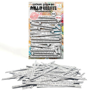 Hilarious Headlines #50 Ephemera Die Cuts Aall and Create
