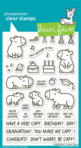 Capybaras Stamp Set Lawn Fawn LF3764