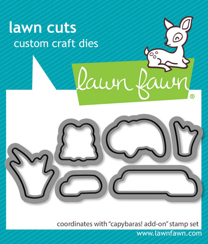 Capybaras! add on dies Lawn Fawn LF3768