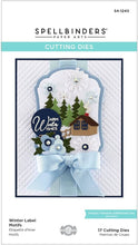 Load image into Gallery viewer, Winter Label Motifs Dies S4-1240 Spellbinders
