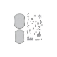 Load image into Gallery viewer, Winter Label Motifs Dies S4-1240 Spellbinders