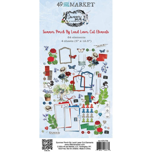 Summer Porch - By Land Laser Cut Elements SP-27785 49 and Market