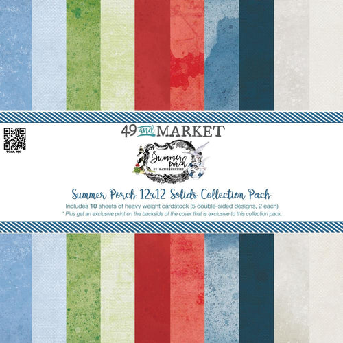 Summer Porch - 12x12” Solids Collection Pack SP-27556 49 and Market