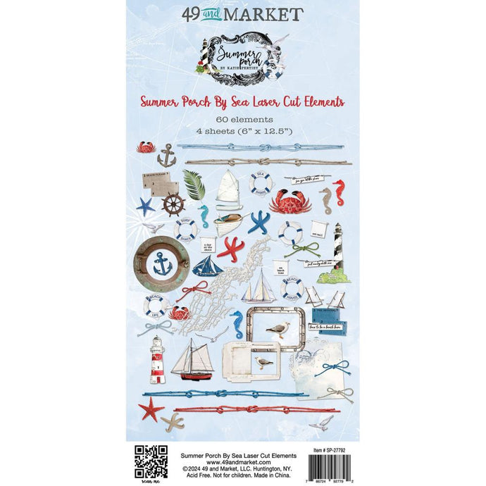 Summer Porch - By Sea Laser Cut Elements SP-27792 49 and Market